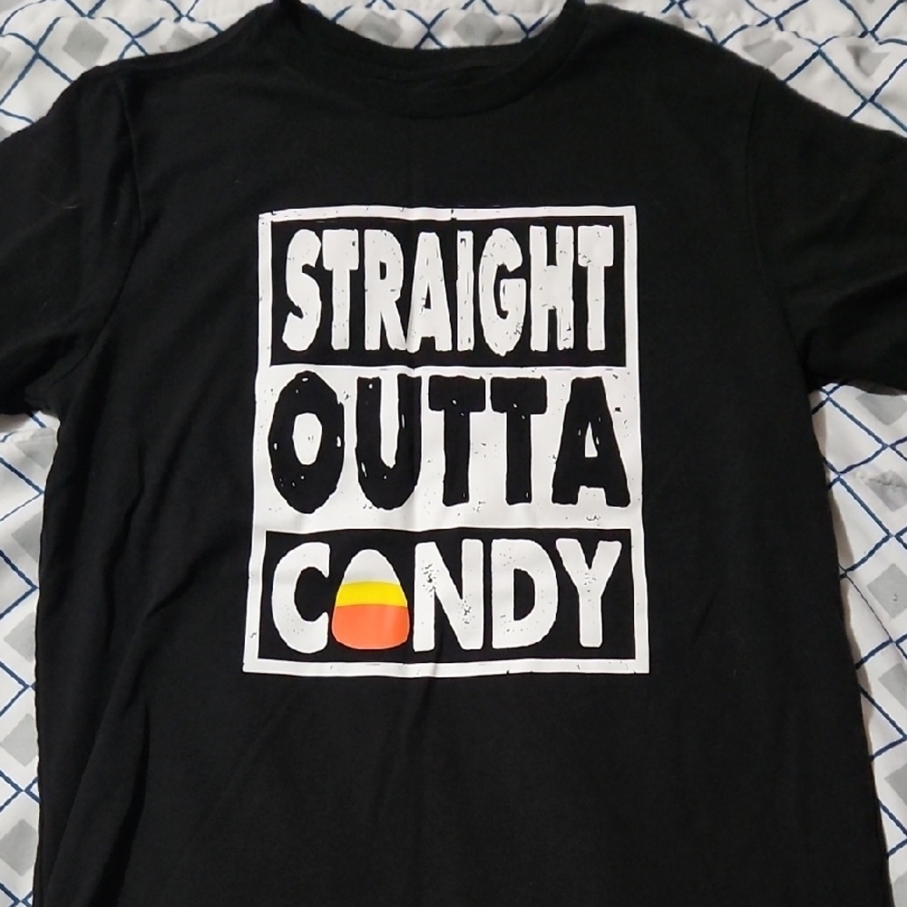 Straight Outta Candy Black T-Shirt